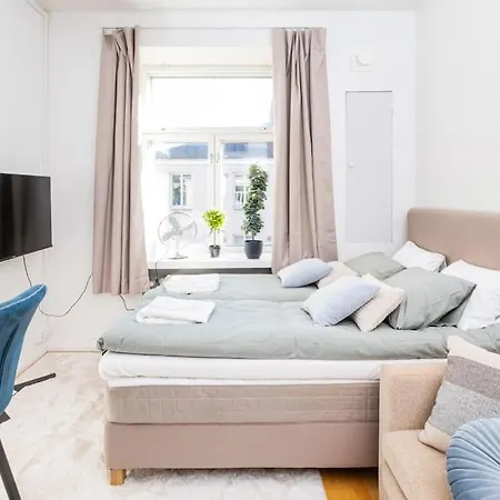 Elegant Studio In Downtown - Free Wi-Fi Helsinki Exterior photo