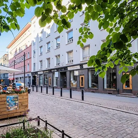 Elegant Studio In Downtown - Free Wi-Fi Helsinki Exterior photo