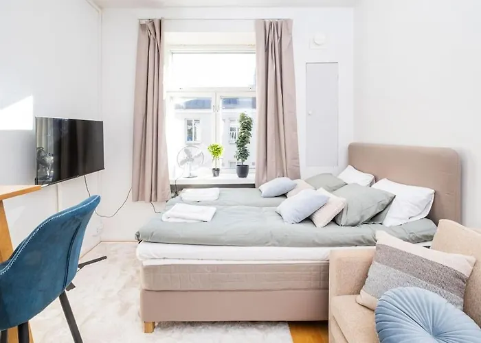 Elegant Studio In Downtown - Free Wi-Fi